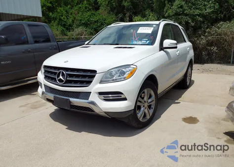 2014 Mercedes-Benz Ml 350 4Matic z USA, uszkodzony, nr VIN 4JGDA5HB1EA439030
